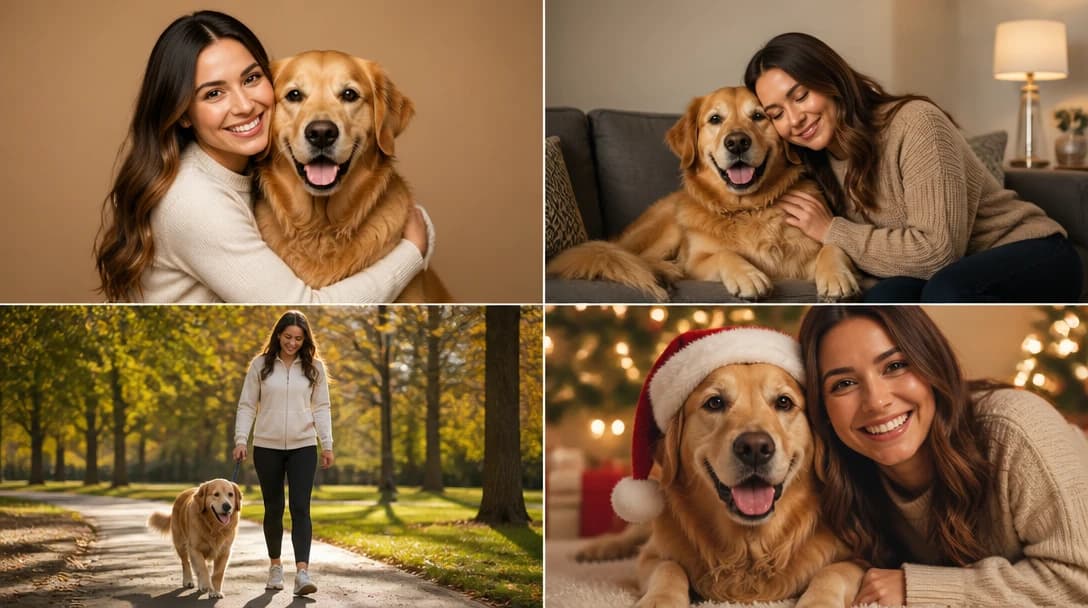 AI Pet and Owner Portrait