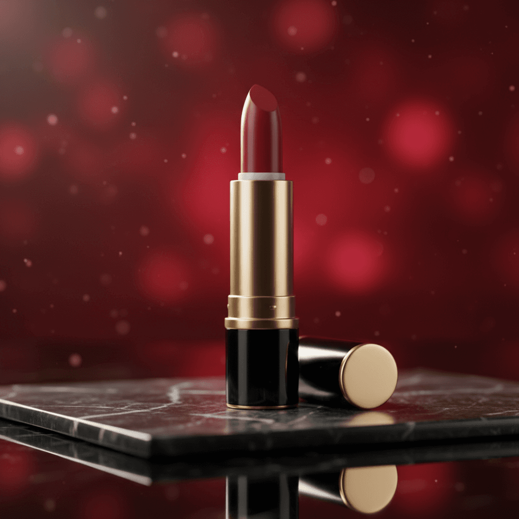 Luxury Crimson Lipstick