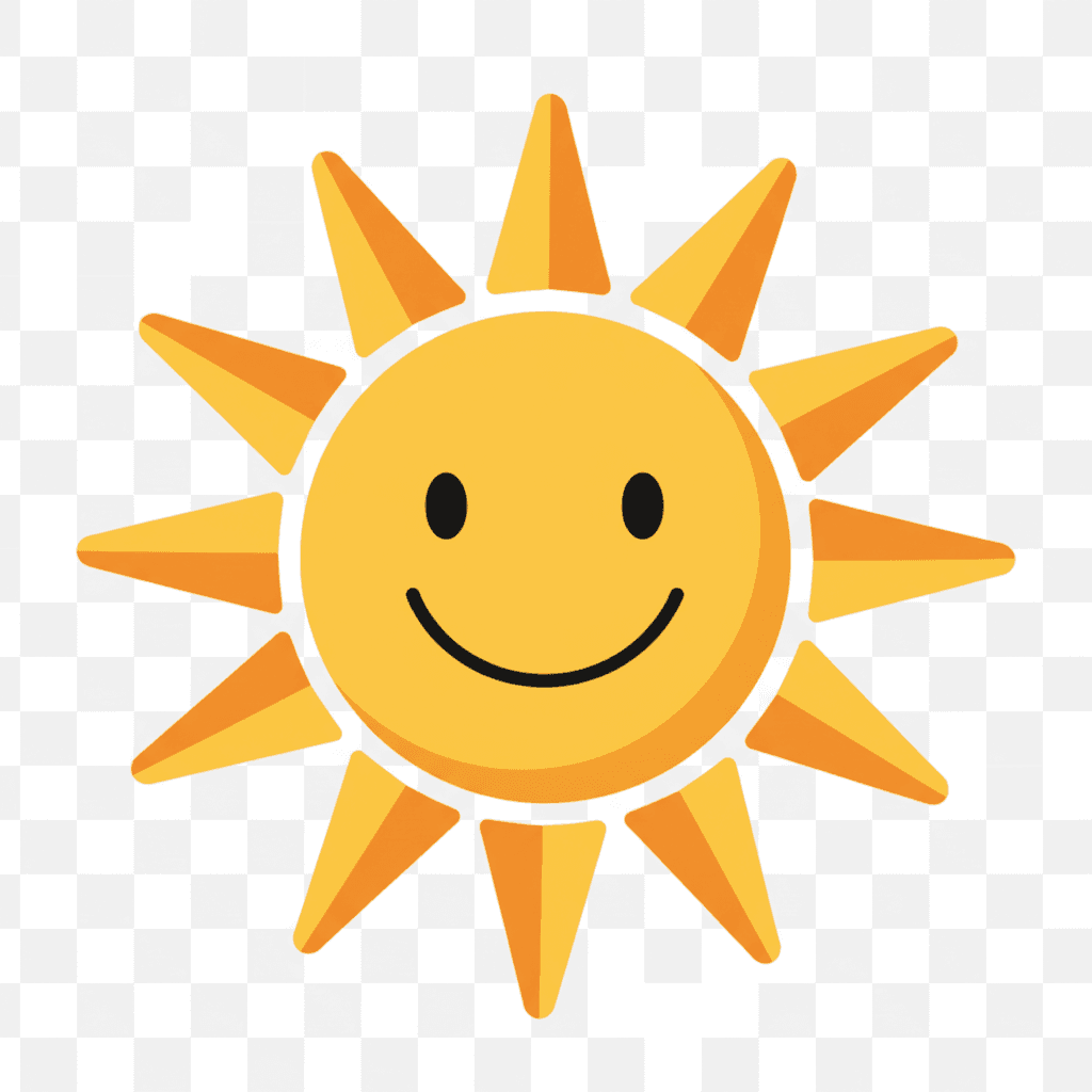 Happy Sun Clipart
