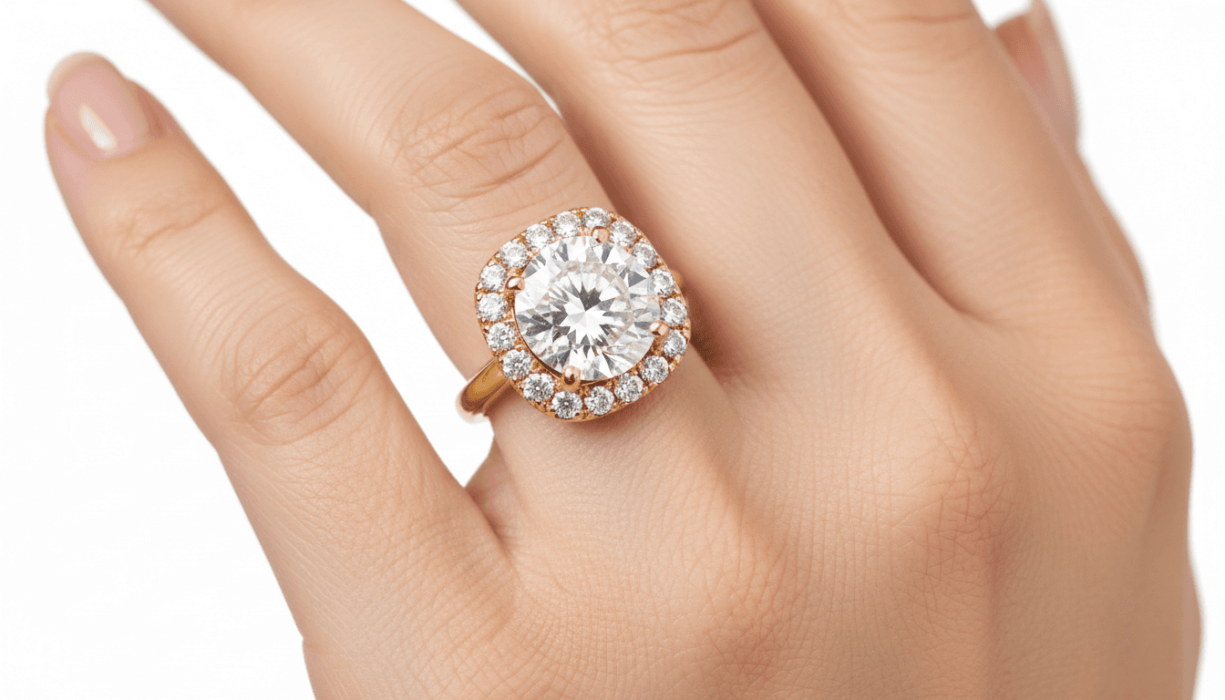Diamond Ring Close-Up