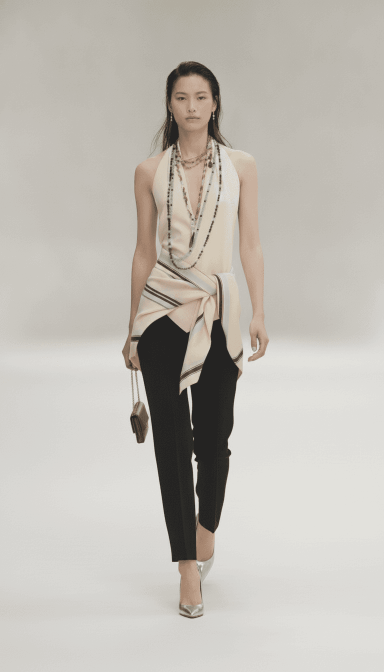 Minimalist Runway Elegance
