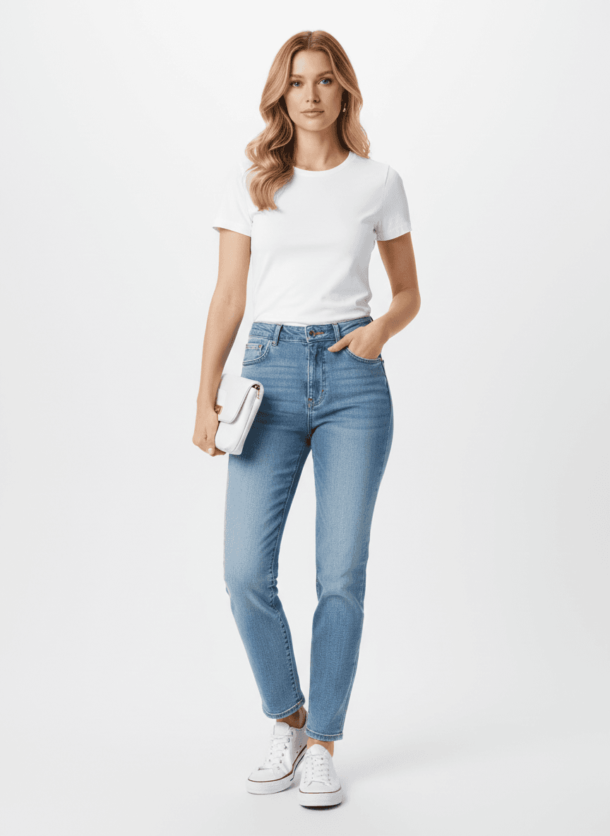 Casual Chic Denim Look