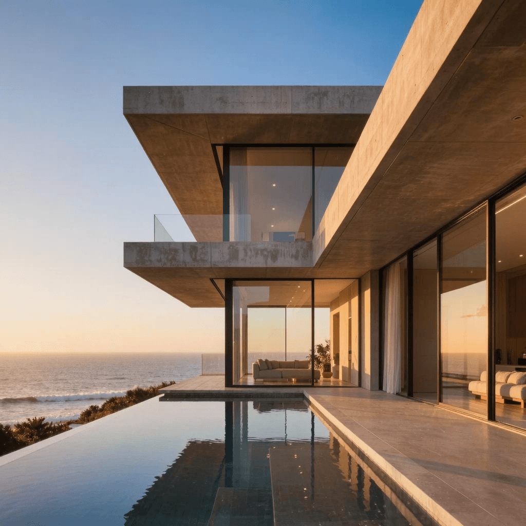 Modern Concrete Villa