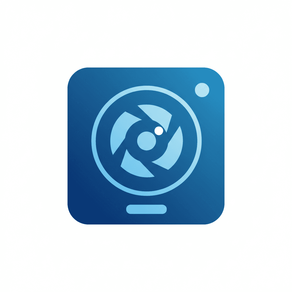 Minimalist Camera App Icon