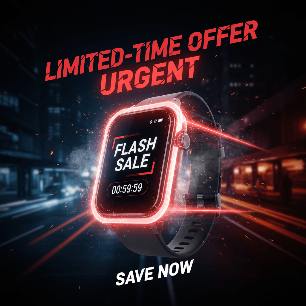Urgent Flash Sale Watch