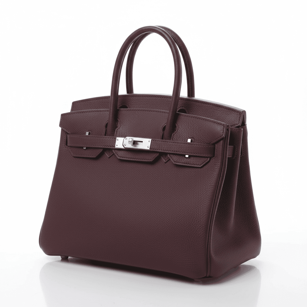 Bordeaux Birkin Luxury Handbag