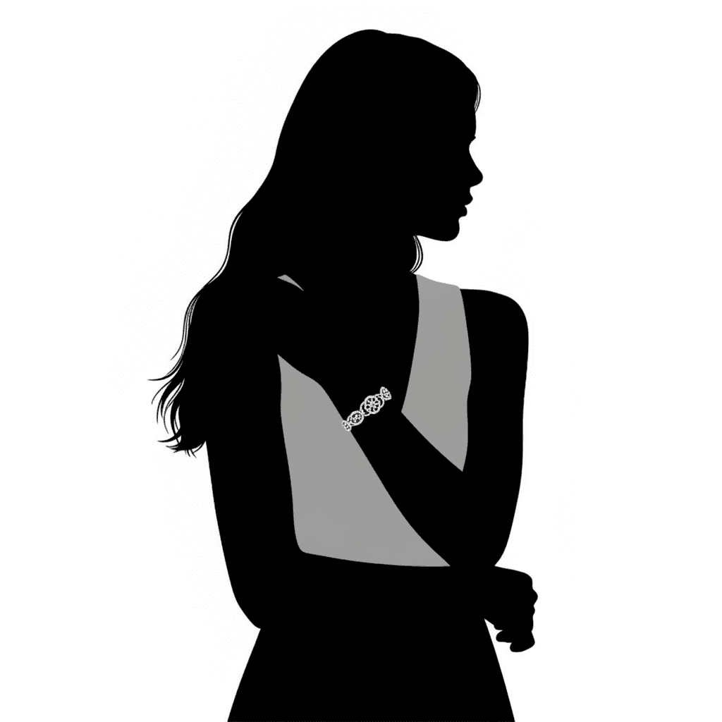 Elegant Bracelet Silhouette