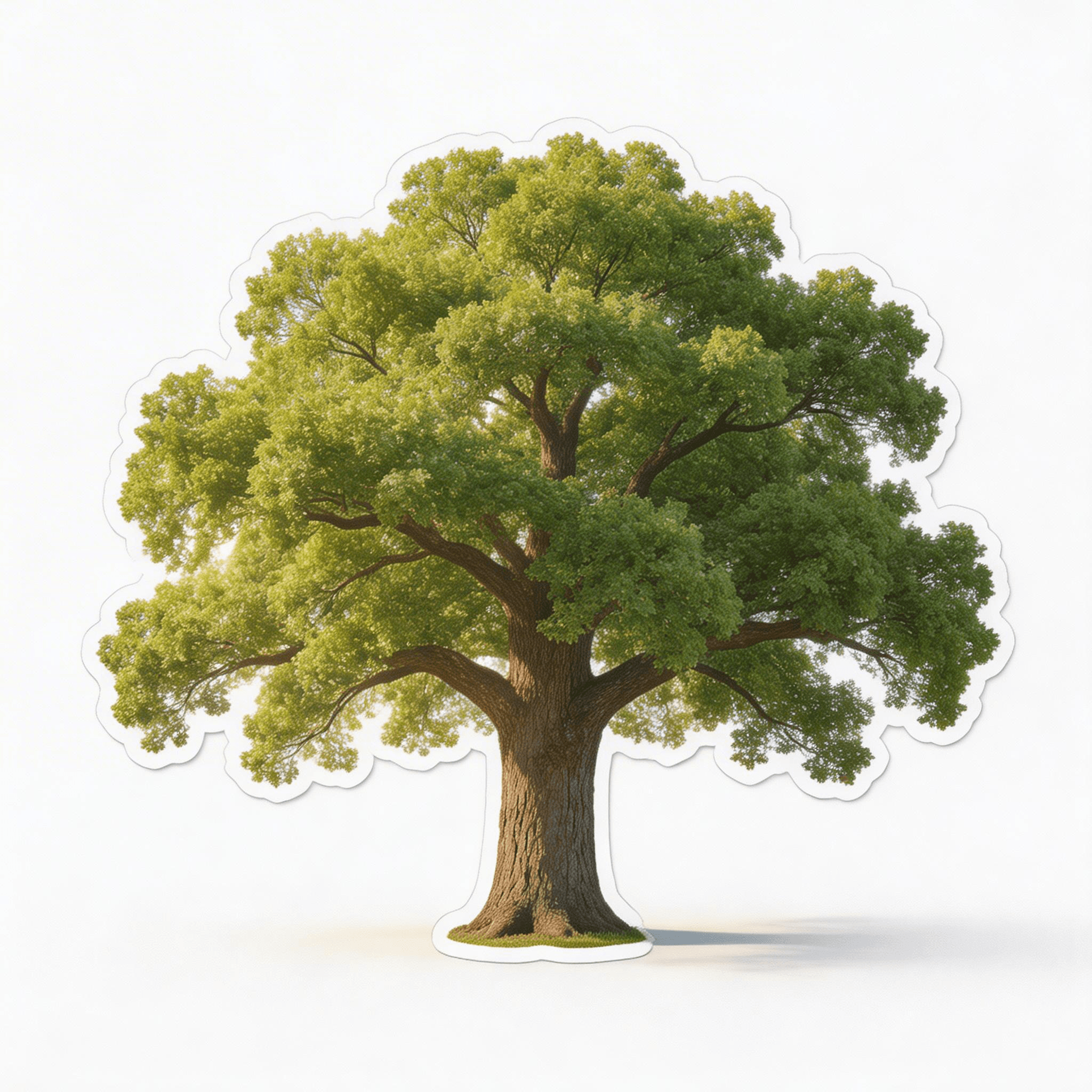 Majestic Oak Sticker
