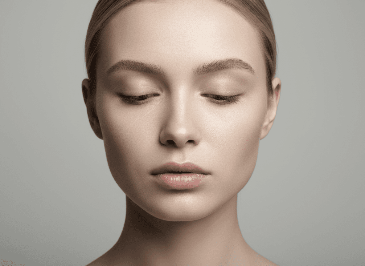 Serene Minimalist Portrait