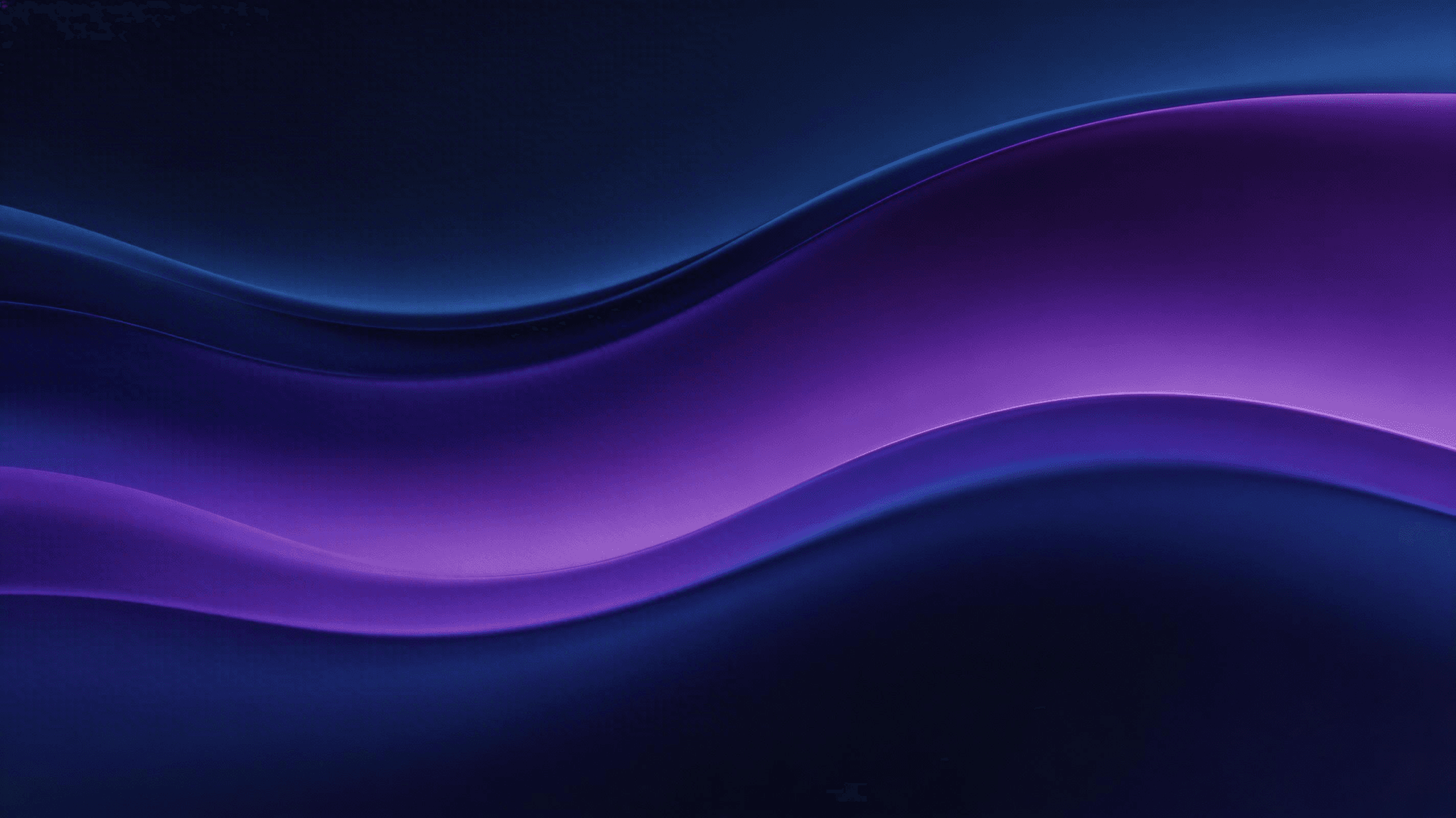 Ethereal Violet Waves