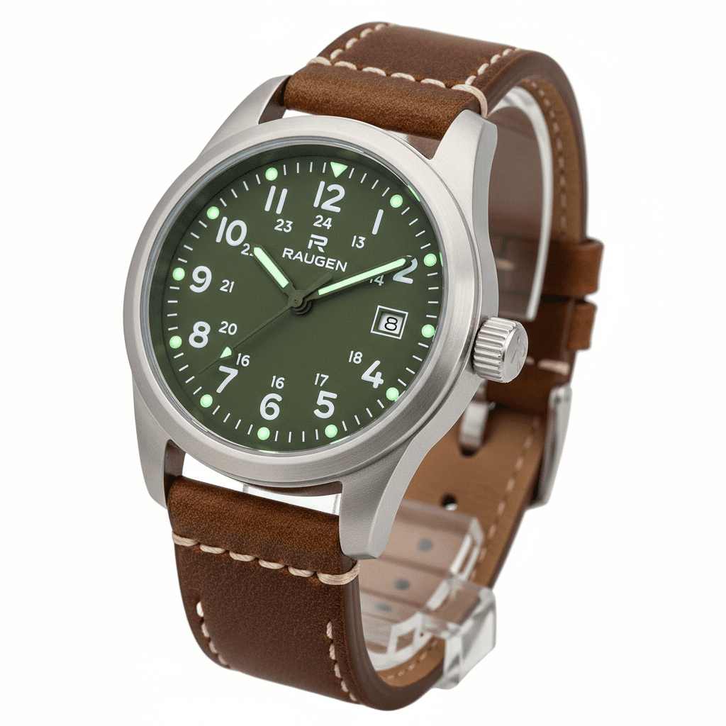 Rugged Khaki Field Watch