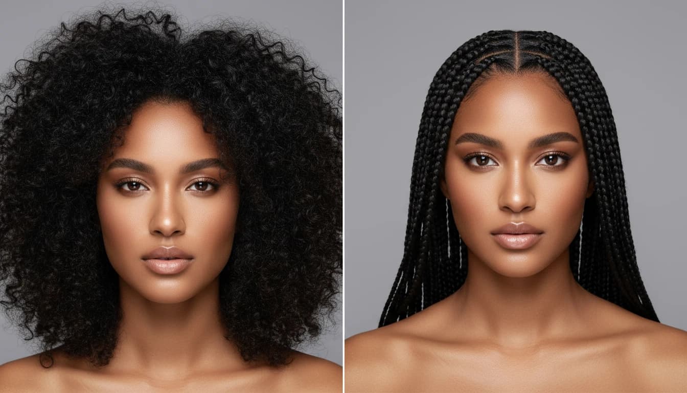 AI Braided Hair Filter