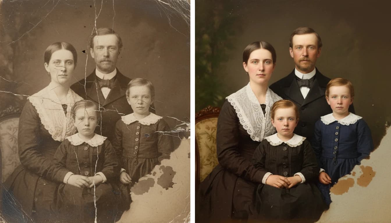 AI Photo Restoration