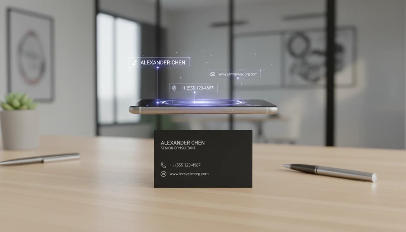 AI Business Card Scanner
