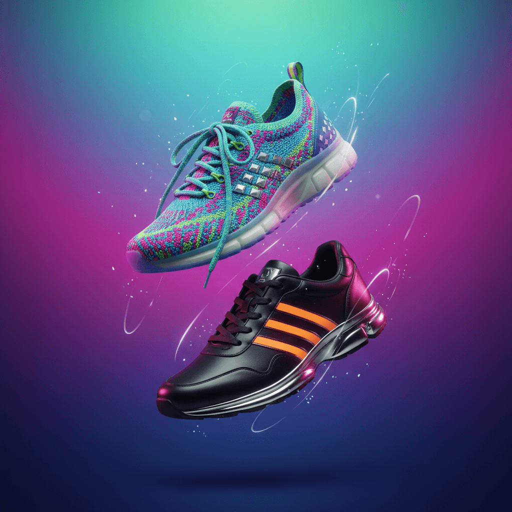 Neon Gravity Sneakers