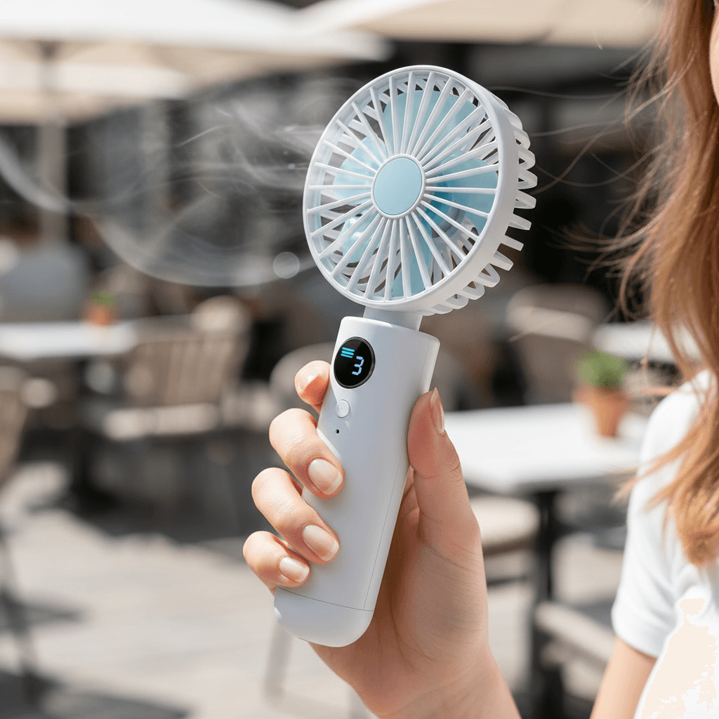 Portable Handheld Cooling Fan