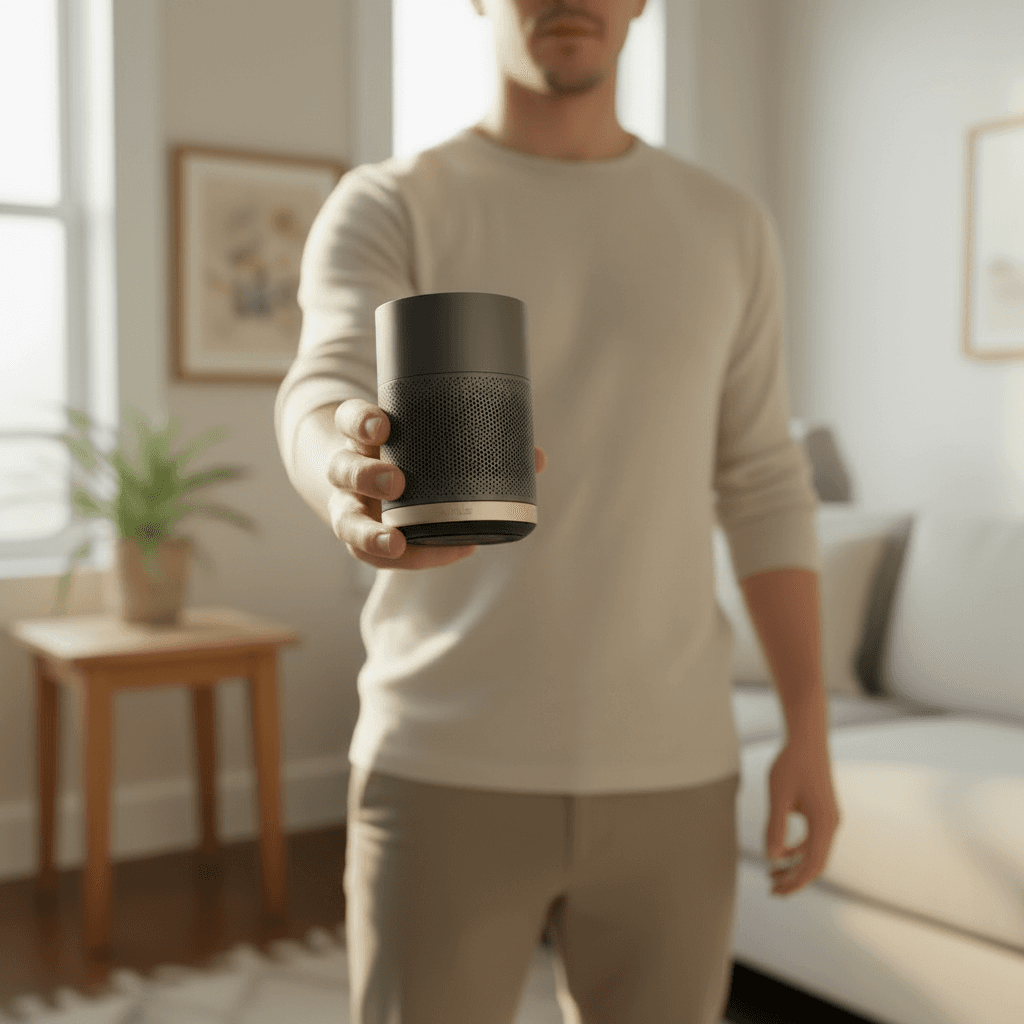Modern Smart Speaker Showcase