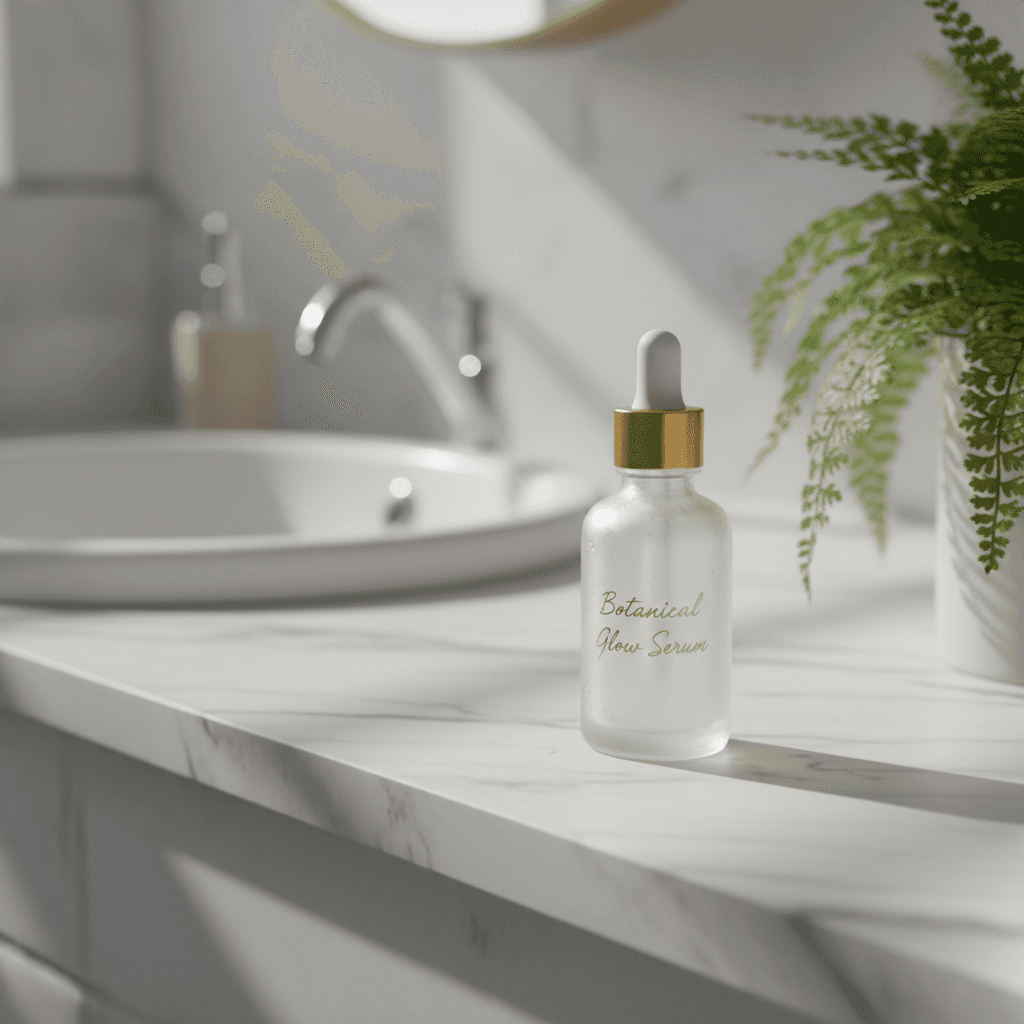 Botanical Glow Serum Display