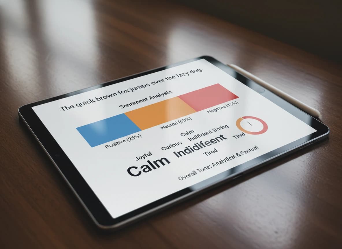 AI Text Tone Checker