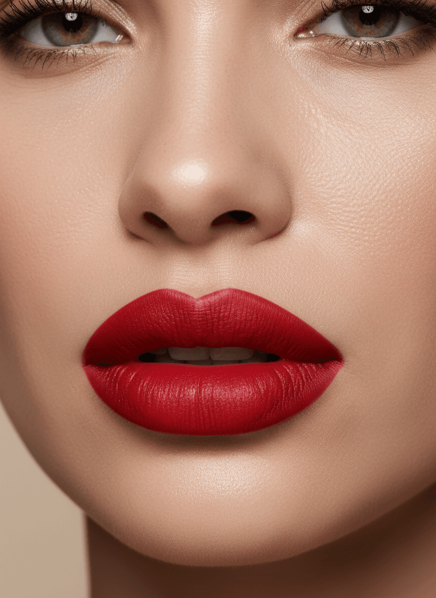 Red Lipstick Beauty