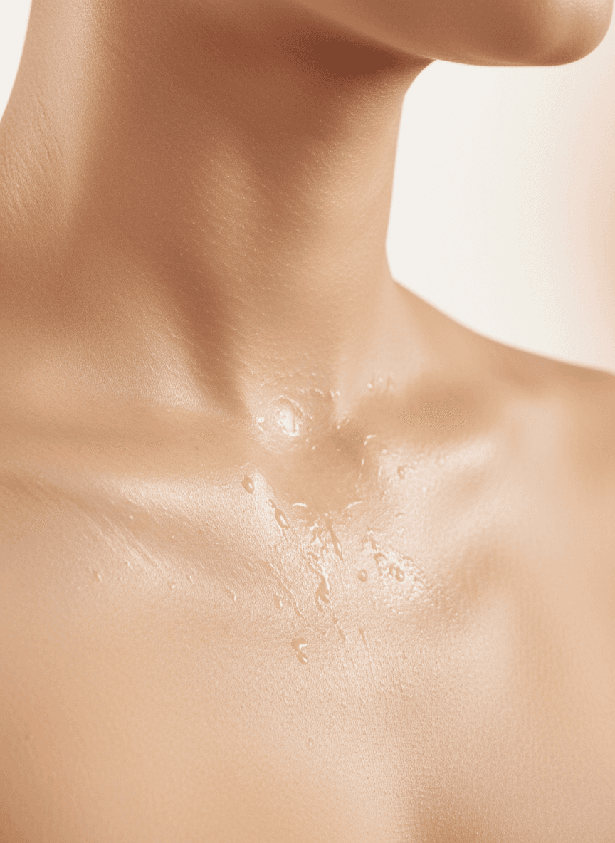 Dewy Neck and Décolletage