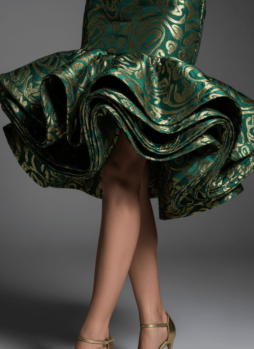 Green Skirt Legs