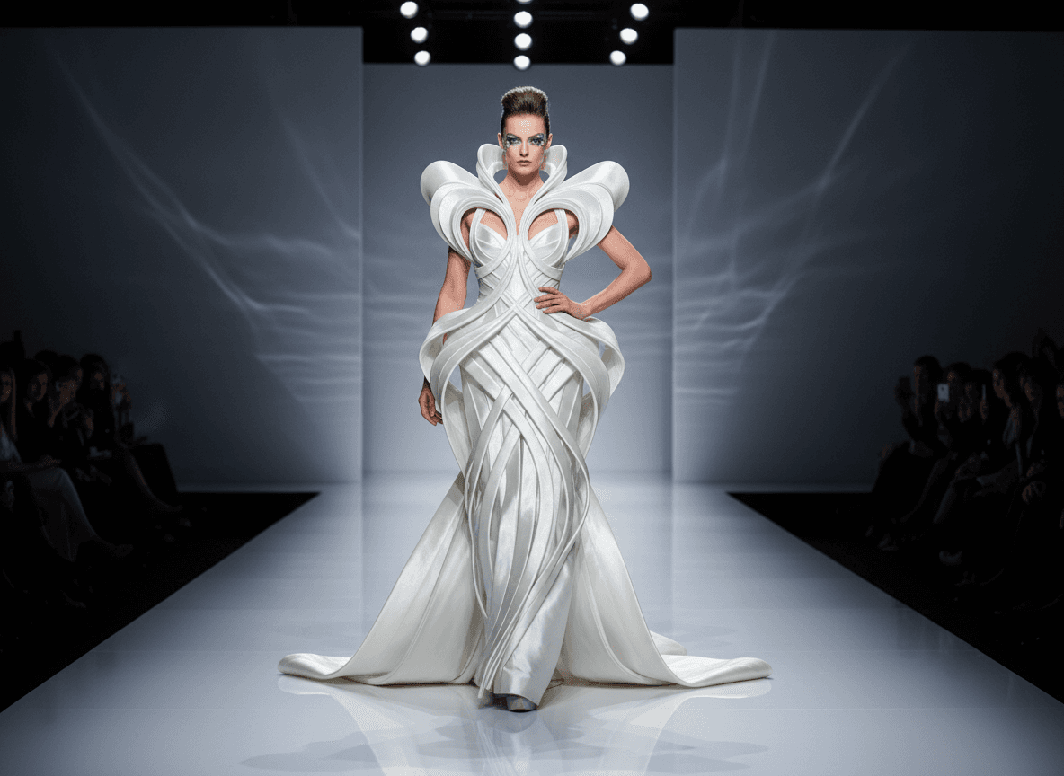 Ethereal Sculptural Couture
