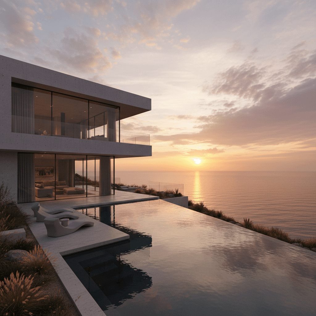 Modern Concrete Villa
