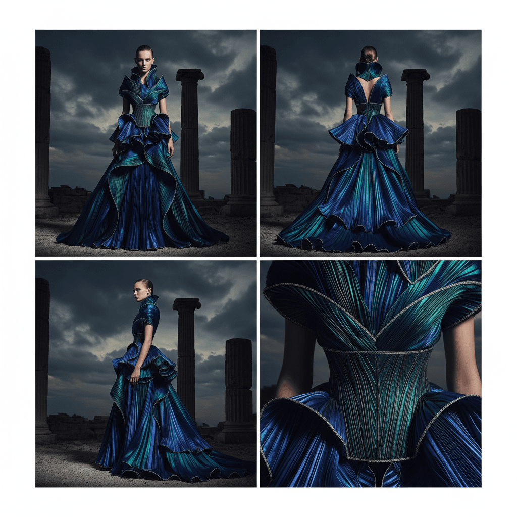 Ethereal Avant-Garde Gown