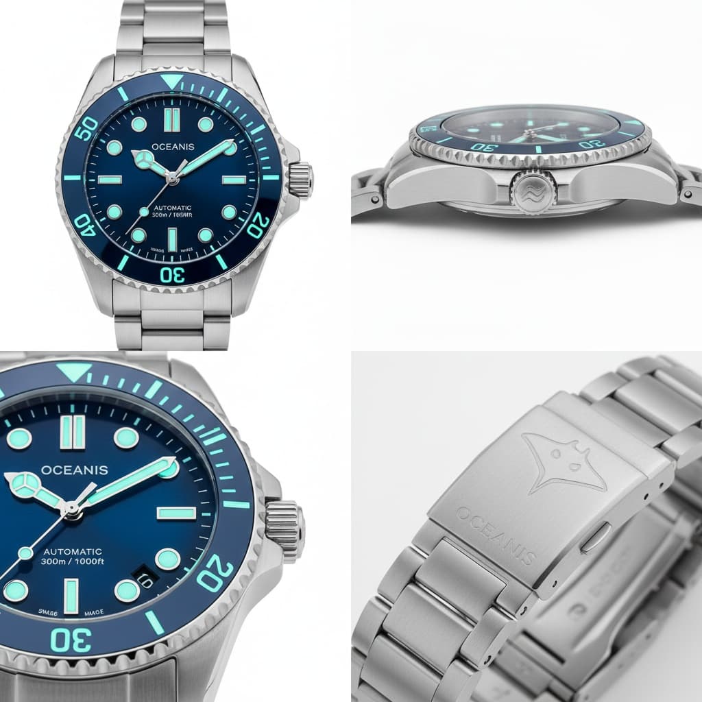 Oceanis Diver Watch Showcase