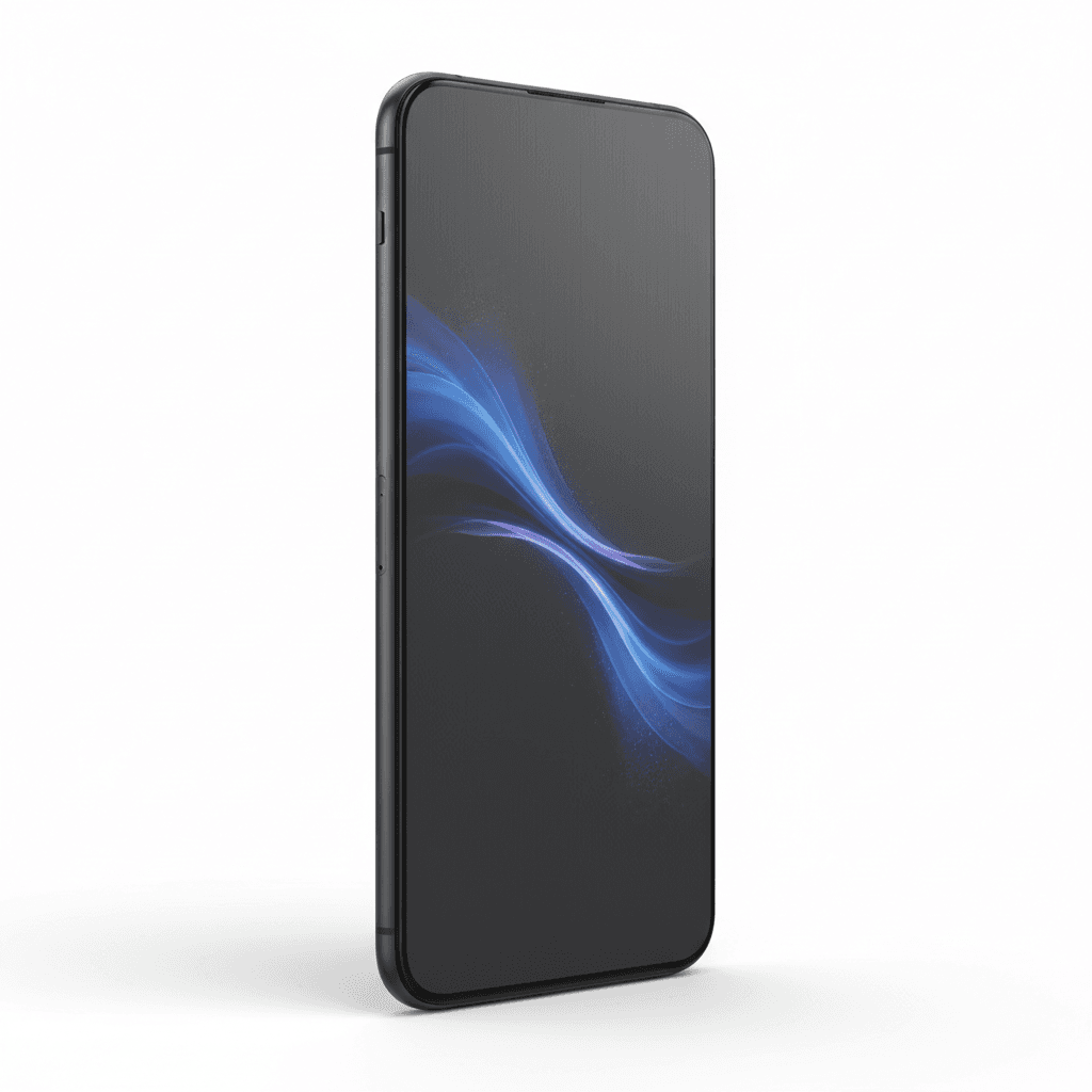 Modern Charcoal Smartphone Mockup