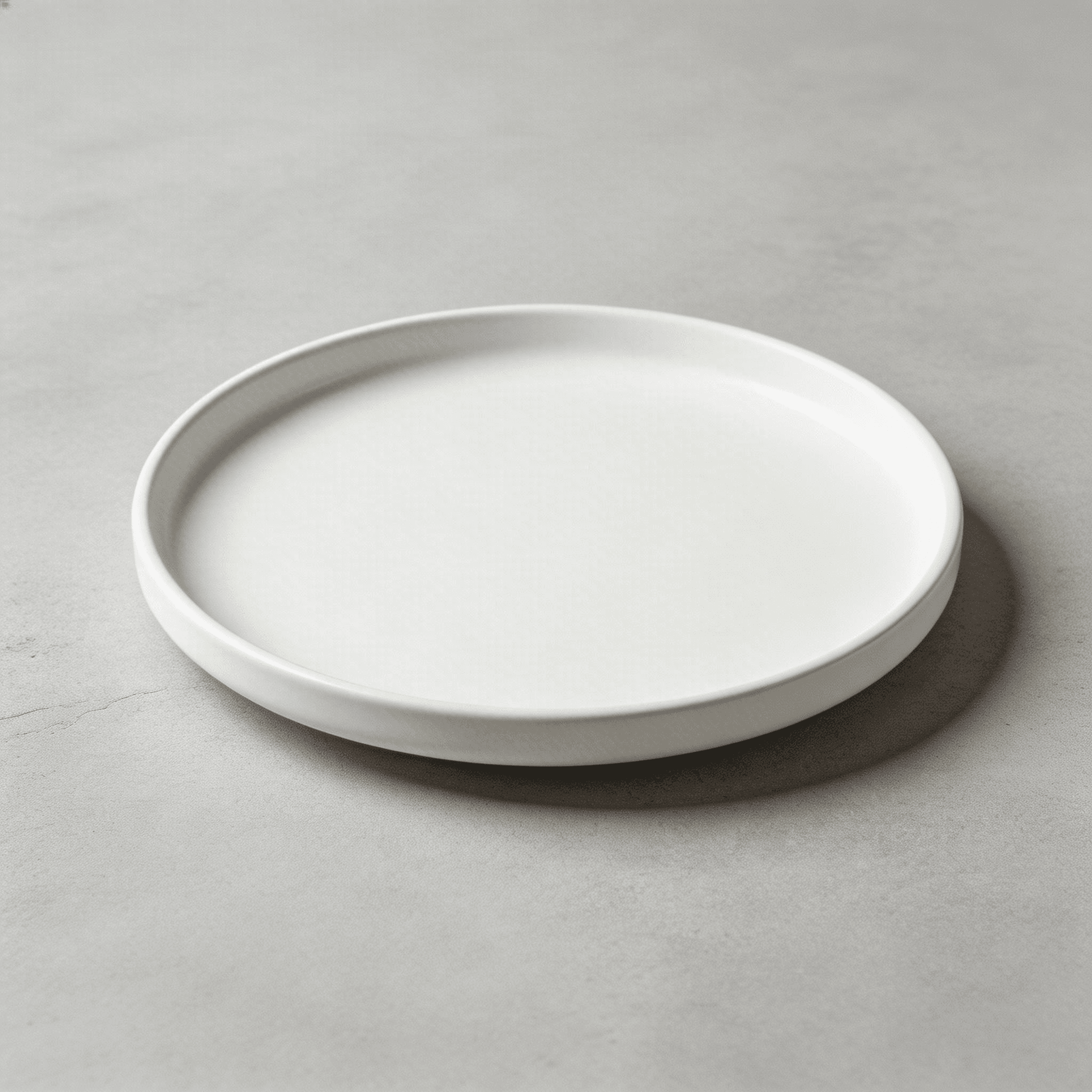 Minimalist Ceramic Plate