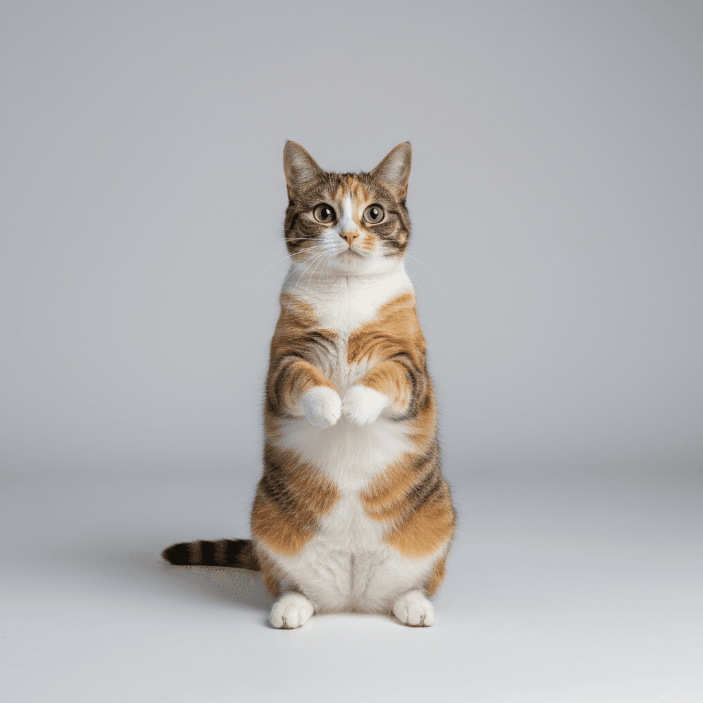 Curious Calico Cat