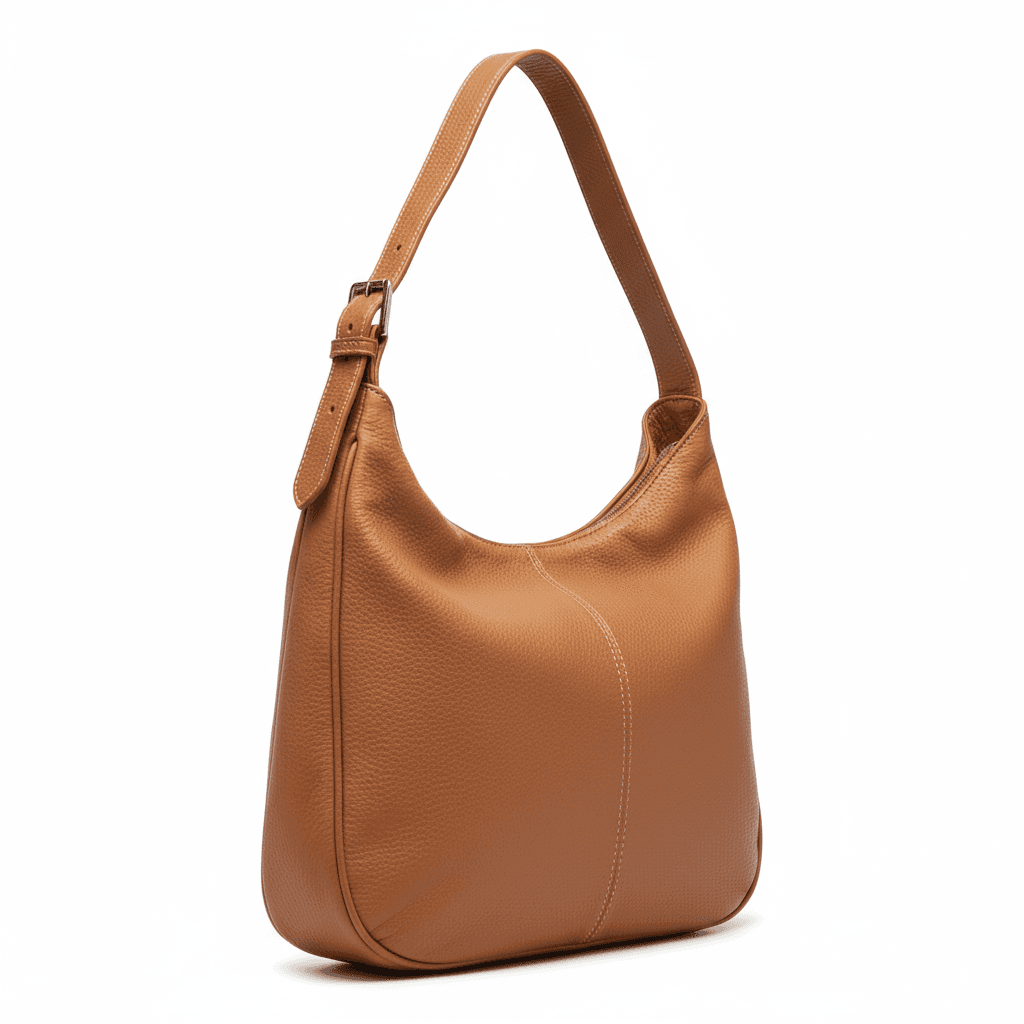 Classic Tan Hobo Bag