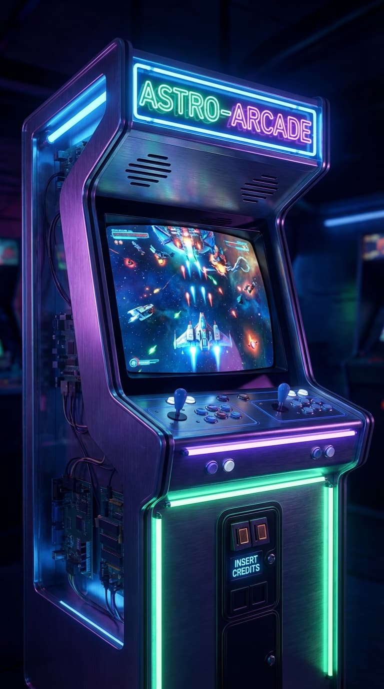 Astro Arcade Cabinet