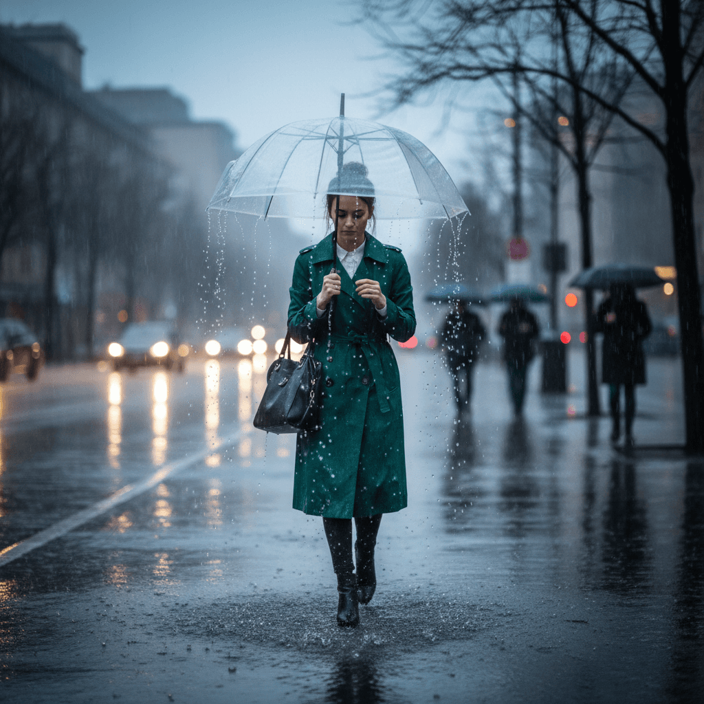 Rainy City Stroll