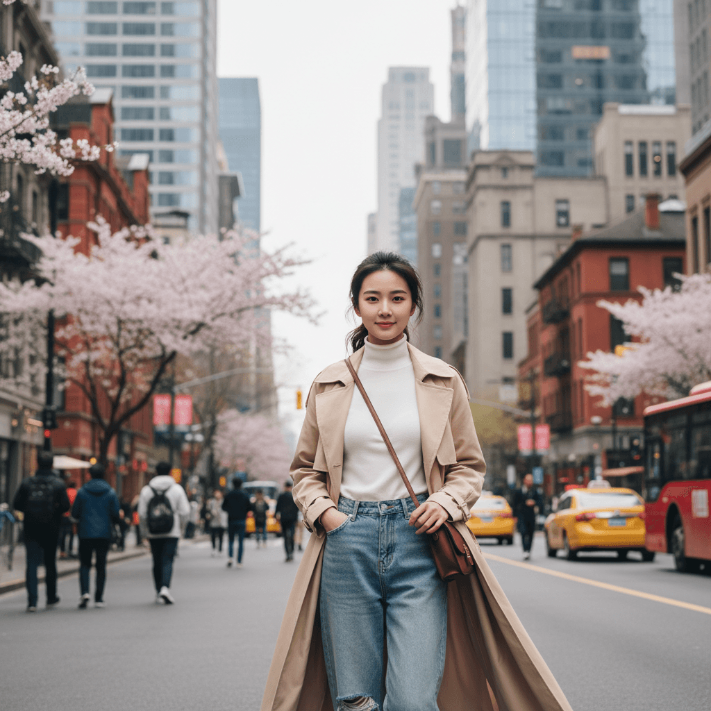 Springtime City Stroll