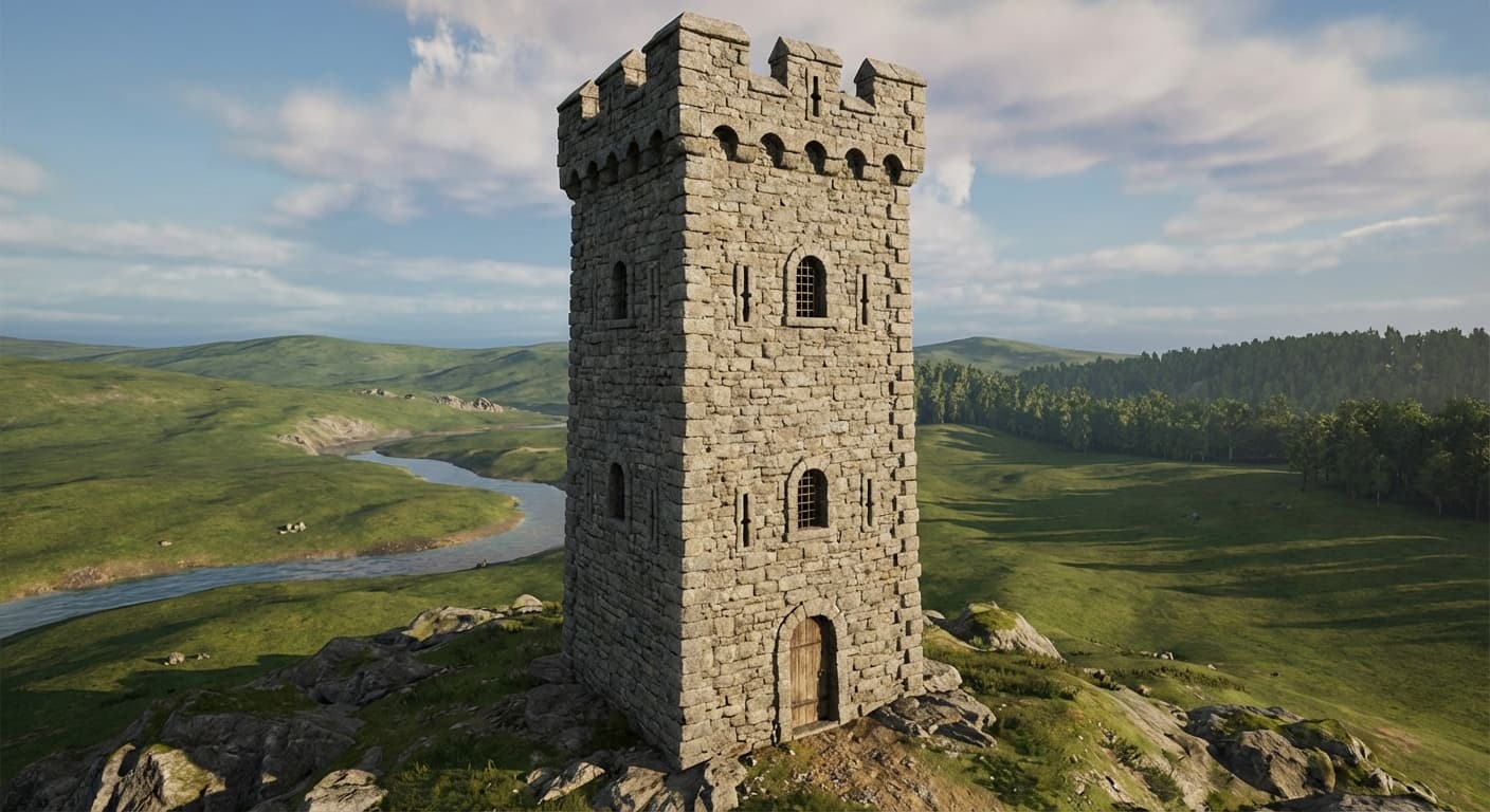 Ancient Stone Watchtower