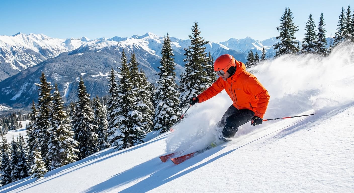 High Alpine Powder Run