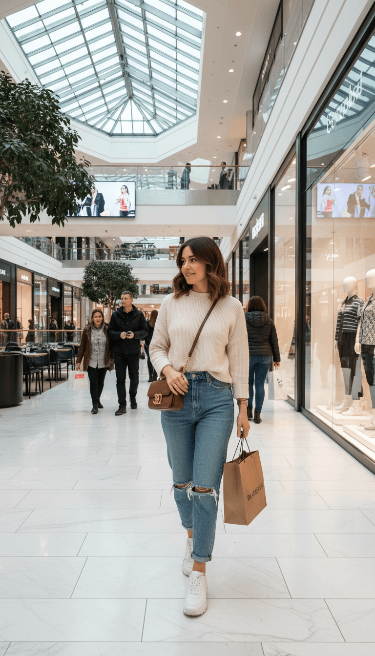 Shopping Day Stroll